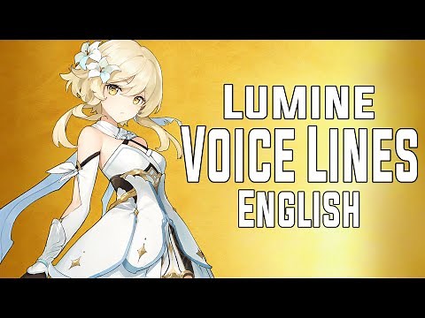 Lumine (Traveler) & Paimon - Voice Lines (English) | Genshin Impact 1.1
