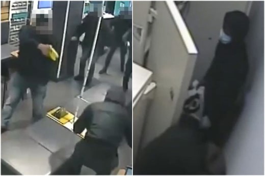 Watch: Robbery gang storm London phone shops in £250k crime spree