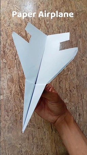 White Paper Paper Airplane ✈️ | No Glue No Tape | Origami Paper Art