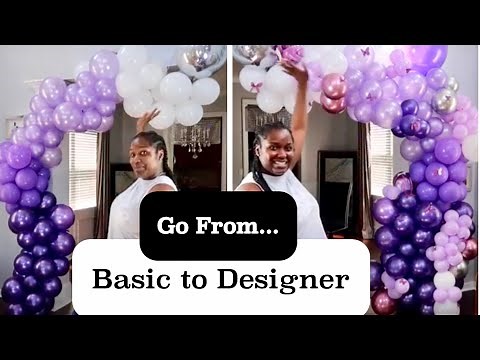 Organic Balloon Garland Tutorial | Step by Step | DIY | How To