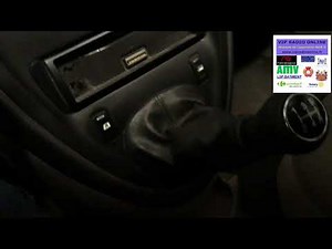Citroën Xsara Picasso, Changing the gear knob