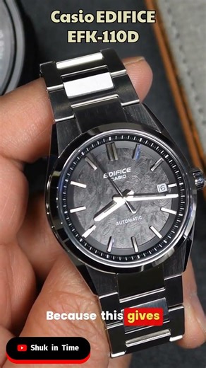 Unboxing the Casio Edifice EFK-110D: First Impressions #shorts #casio #casioedifice