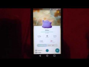 Ditto noise Pokemon go