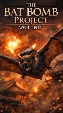 The Bat Bomb Project (WWII 1942)
