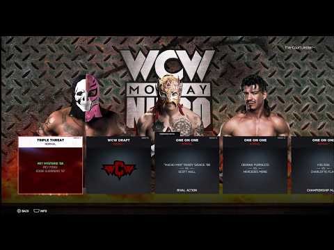 WWE 2K26: WCW NITRO - Rey Mysterio vs Rey Fenix vs Eddie Guerrero(c)