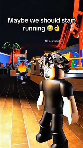 Maybe We Should Start Running 😭 Roblox Horror Game Moment
