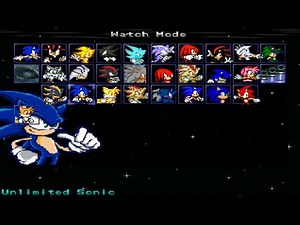 Sonic Speed Fighters Mugen Beta 🎮【+ Download】