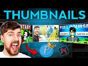 How I Make 4K Thumbnails on My Phone | thumbnail design