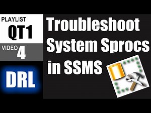 SQL Server Troubleshooting with sp_who2, sp_monitor, sp_help
