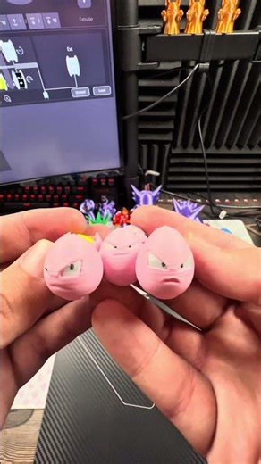 Day 36 of 3D Printing every Gen 1 Pokémon #pokemon #3dprinting #bambulab #a1 #exeggcute