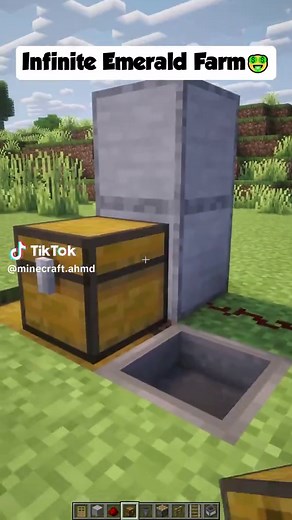 Minecraft Infinite Emerald Farm Guide