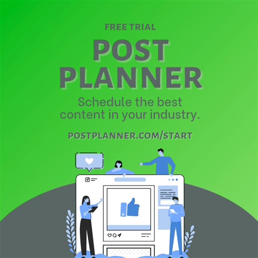 Don't waste time scheduling posts no one notices. Fill your feed with viral content instead! Postplanner.com/start | Post Planner