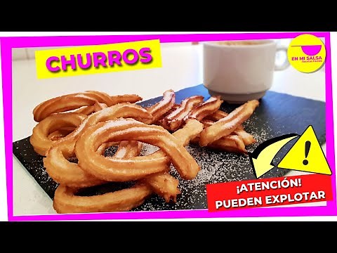 ⚠ BEWARE !! [IT HAPPENED TO ME] 😱 ▶ HOMEMADE CHURROS THAT DO NOT EXPLODE 👉 Why do CHURROS explode❓❓