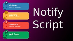 [PAID] [STANDALONE] sh-notify | Modern Notification Script