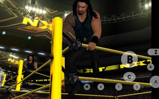 wii版wwe 2k13改版，罗曼