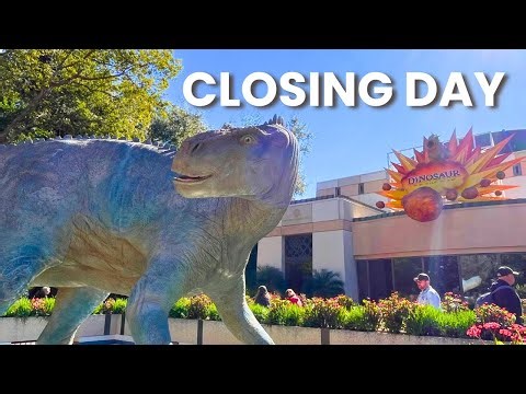 Dinoland U.S.A. Closing Day 🦖 | Dinosaur’s Final Day at Animal Kingdom