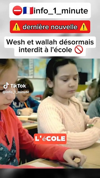 Wesh et Wallah : Interdictions à l'École en France