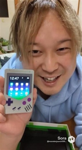 Super Game Boy-style smartphone #ai #gaming #smartphone