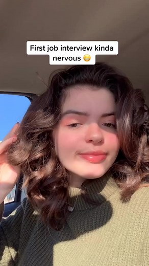 First job interview... kinda nervous 😬😳🤩😂 #favoritefit #jobinterview #first #feelinggreat