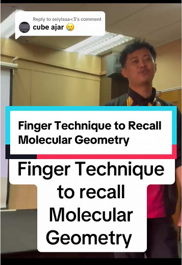 Finger Technique to Recall Molecular Geometry