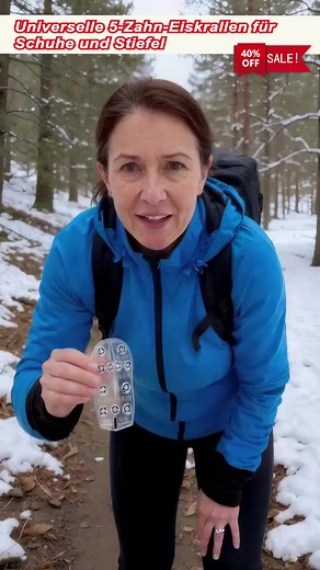 ❌ Stürze im Winter? Nicht mit uns! Entdecken Sie die ultimativen Anti-Rutsch-Spikes für jeden Schuh! ✅ Rostfreie Manganstahl-Stifte – Bieten maximalen Halt auf Eis & Schnee. ✅ Flexibles TPE-Silikon – Passt sich jedem Schuh an, ohne zu reißen! ✅ Unsichtbar & leicht – Sichere Traktion, ohne klobiges Aussehen. 👉 Perfekt für Spaziergänge, Einkäufe & Wanderungen! 🛡️ Schützen Sie sich vor Stürzen – sicher & stylisch! Jetzt bestellen & risikofrei durch den Winter gehen! 🛒 | Yasuxi US