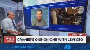 Watch Jim Cramer's full interview with Levi Strauss CEO Chip Bergh