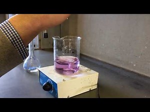 Chemical experiment: Complex titration with EDTA