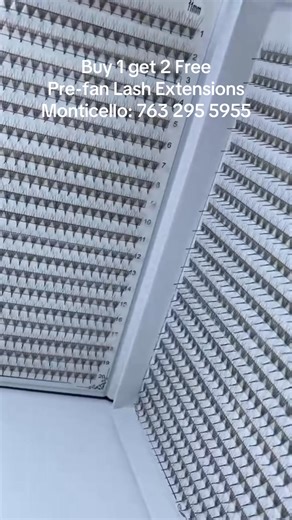 🔥 BIGGEST Pre-Fan Lash Extension Sale of the Year 🔥 💥 BUY 1 GET 2 FREE 💥 Time to stock up on your favorite lash supplies — they’ll go FAST! ✔️ Great quality ✔️ Great prices ⏰ Limited quantities available 📍 Monticello location 📞 763-295-5955 #Buy1Get2Free #PreFanLashes #LashExtensions #LashSale #LashSupplies #LashTech #LashTechLife #LashBusiness #BeautyWholesale #SalonSupplies #MonticelloMN #CustomCutAndColor | Custom Cut & Color Salon