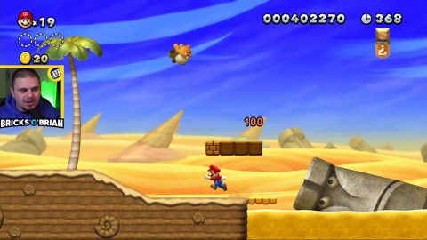 Eating the Layers of the Cake Desert! - New Super Mario Bros. U Deluxe