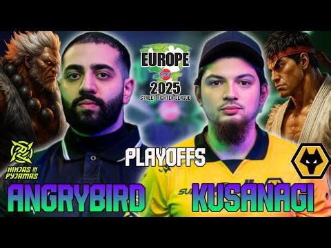 🔥 SF6 ▰ ANGRYBIRD (Akuma) vs KUSANAGI (Ryu) ▰ Street Fighter League: Pro-EUROPE 2025 - PLAYOFFS