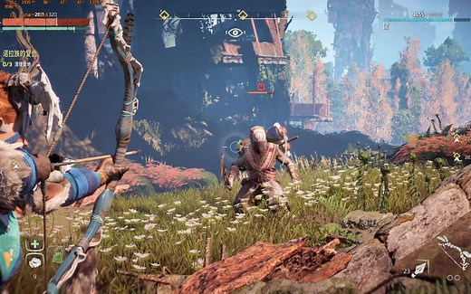 3080魔龙 R9 3900X 2K分辨率，全特效试玩 看最美的风景，玩最丑的女主！ 《地平线 零之曙光》