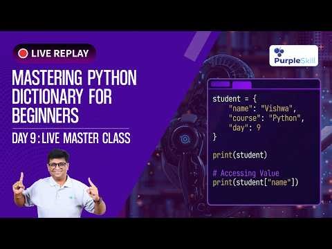 Master Python Dictionary in One Video | CRUD + Interview Questions #dictionaryinpython #interview