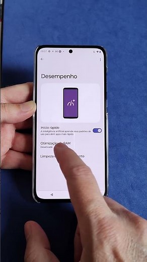 Motorola edge 30 neo - otimização da memória ram #shorts
