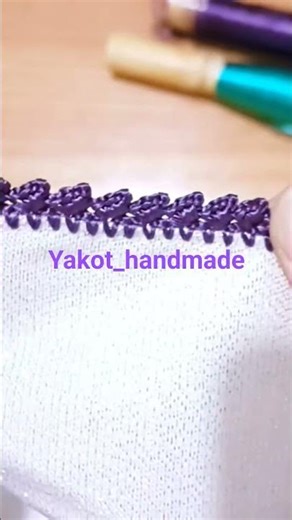 Brioua tooth with crochet