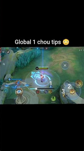 Global 1 chou use This tip's 💁 #mobilelegends chou