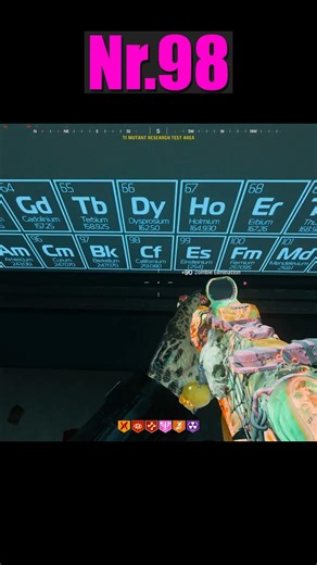 Reckoning Periodic Table #EE took me weeks #bo6 #cod