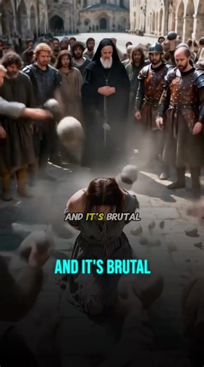 The brutal reality of stoning punishments in the Middle Ages #history #medievalhistory #didyouknow #historicalfacts #learnontiktok