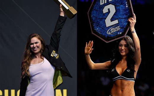 When Ronda Rousey ripped into UFC ring girl Arianny Celeste for calling her a "big bully"