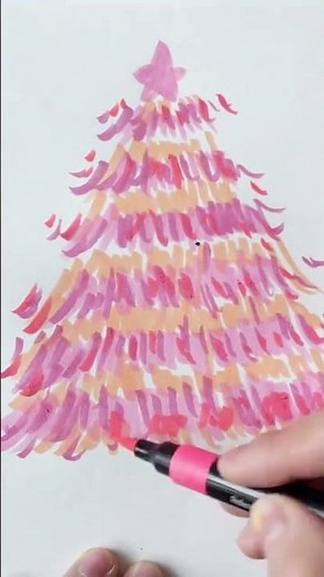 Comment dessiner un sapin de Noël éclatant et facile ! 🎄✨ Tutoriel de dessin pour enfants