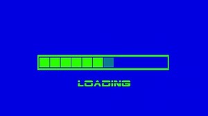 Loading Bar loading Green screen