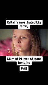 [Part 5] Britain's most hated Big family! 🤯 #fyp #uk #usa #usareels #america #welfare #Britain | Benefit Stories