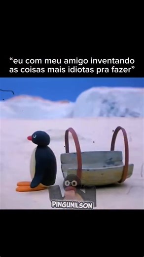 @pingunilson on Instagram: "#pingu #meme #amigos #redublagem #reels"
