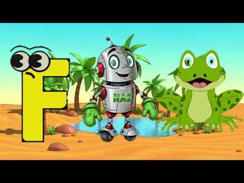 ABCLibrary | A to Z Alphabet Song with Animals and Sounds | Kids Educational Video
