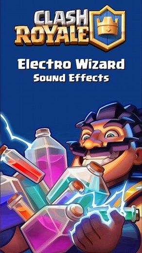 Electro Wizard Sound Effects #electrowizard #clashroyale #clashroyalesound #electrowizardsound