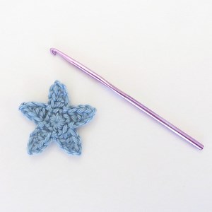How to Crochet a Star Applique