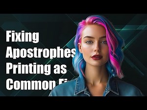 Fixing Apostrophes Printing as â\\x80\\x99: Common Causes and Solutions