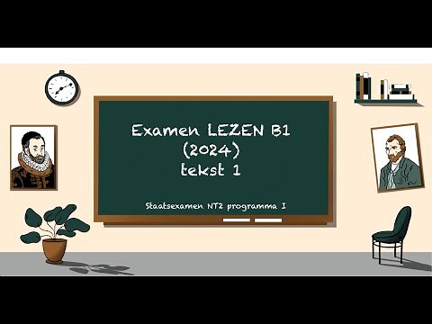Examen LEZEN B1 2024 (tekst 1) - STAATSEXAMEN NT2 programma I