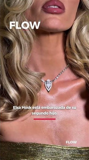 Elsa Hosk está embarazada de su segundo hijo.