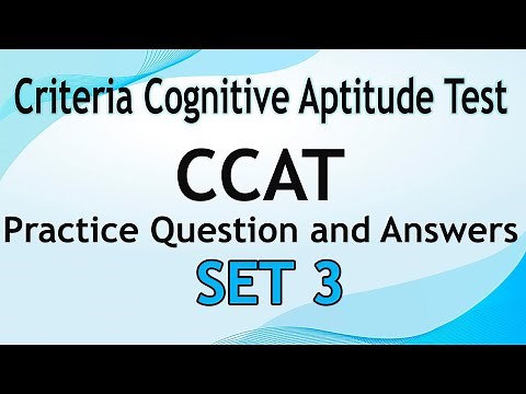 3. CCAT Practice Question and Answer | Set 3 | With Explanation