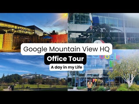 Inside Google Office | Mountain View Headquarters Tour | Google Office Tour 🔥